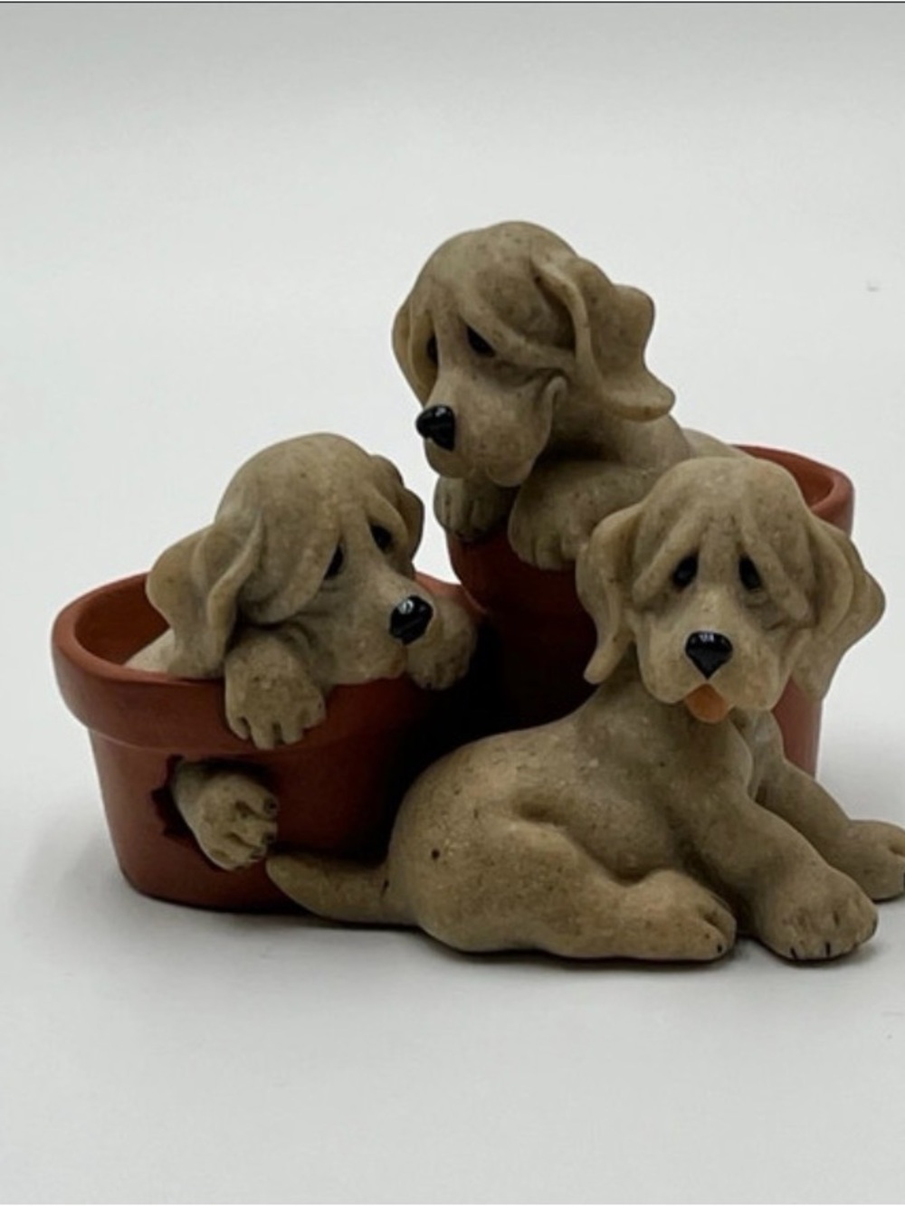 Vintage Quarry Critters “Pit Stop” Puppies Second Nature
